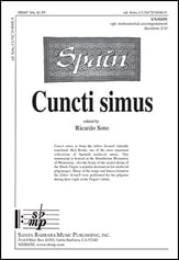 Cuncti Simus Unison choral sheet music cover